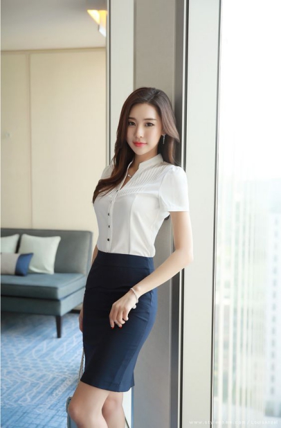 Các kiểu áo sơ mi nữ đẹp dành cho nàng công sở phong cách Hàn Quốc - 9