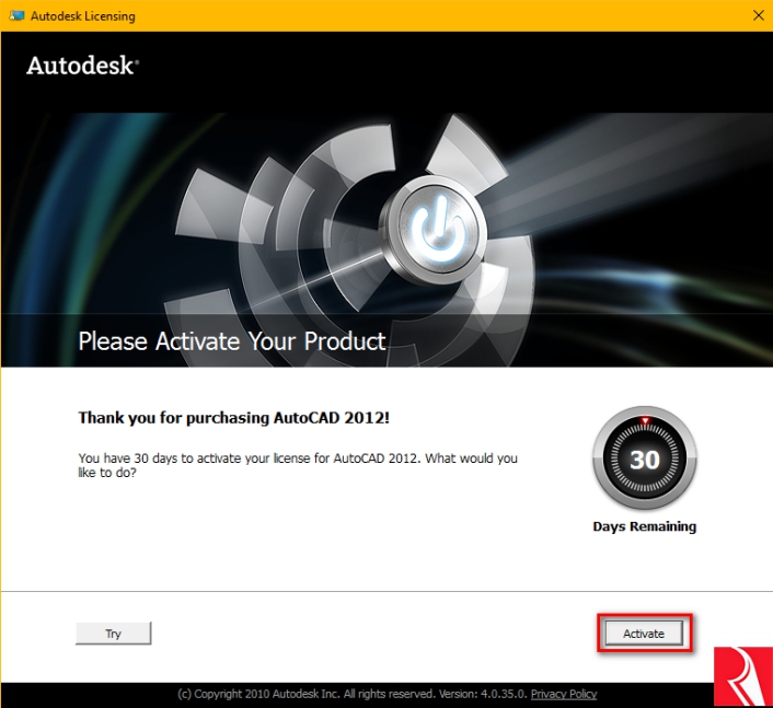 Hướng dẫn cài đặt phần mềm autocad 2012 miễn phí - Hình 7