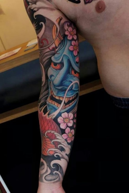 Hình ảnh xăm tattoo mặt cá quỷ đẹp và ý nghĩa nhất