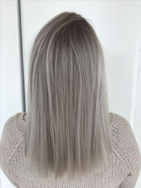 Các màu nhuộm tóc xám bạc đẹp nhất cho nam và nữ - Phong cách số 2