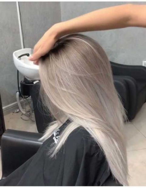 Các màu nhuộm tóc xám bạc đẹp nhất cho nam và nữ - Phong cách số 3