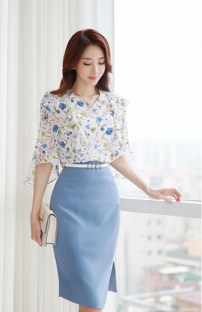 Các kiểu áo sơ mi nữ đẹp dành cho nàng công sở phong cách Hàn Quốc - 6