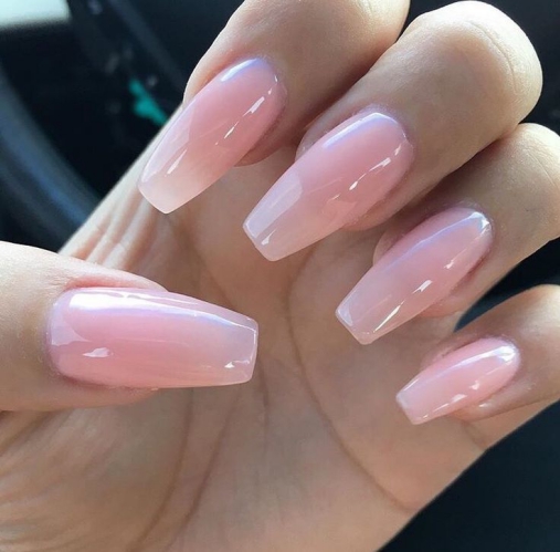 Các mẫu nail omber màu hồng đẹp nhất hiện nay