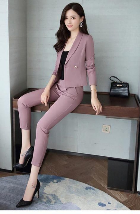 Áo khoác phao nữ dáng ngắn đẹp phong cách Hàn Quốc - Mẫu 2