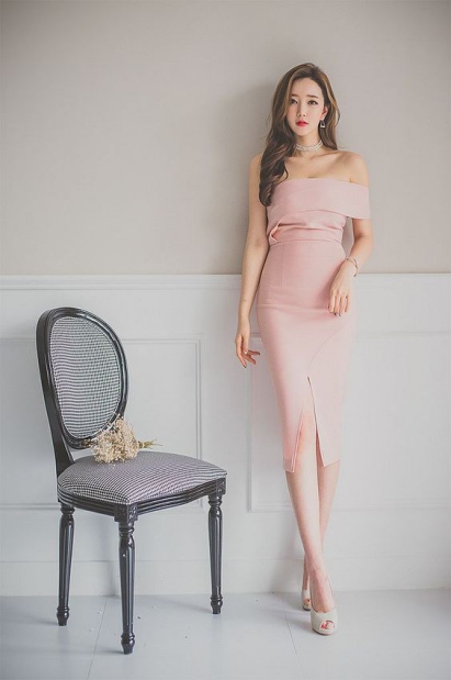 Xu hướng thời trang váy ôm body đẹp của sao Hàn - Ảnh 10