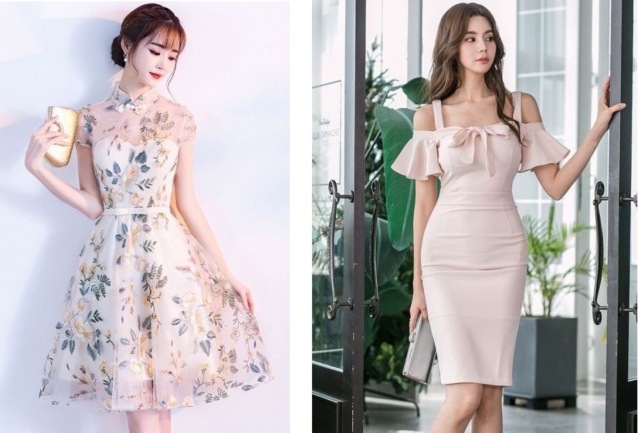 Những mẫu váy đầm dự tiệc cưới đẹp 2022 tự tin khoe vóc dáng