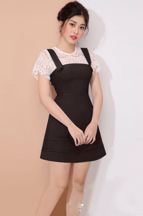 40+ Mẫu váy đầm yếm đẹp nhất 2022 kiểu dáng Hàn Quốc