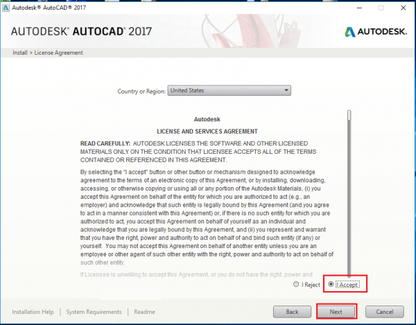 Hướng dẫn cài cài đặt phần mềm autocad 2017 đơn giản - 08