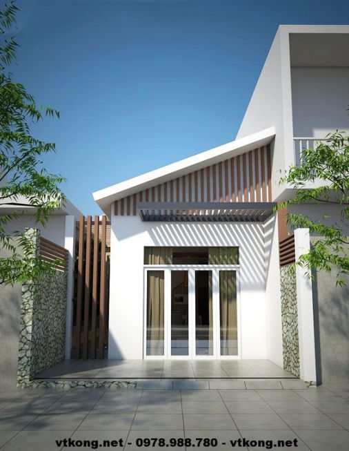 Xu hướng mẫu thiết kế nhà cấp 4 phong cách hiện đại kết hợp mái lệch đang gây sự chú ý ngành kiến trúc xây dựng nhà ở Việt Nam, làm nhiều gia đình phải yêu mến