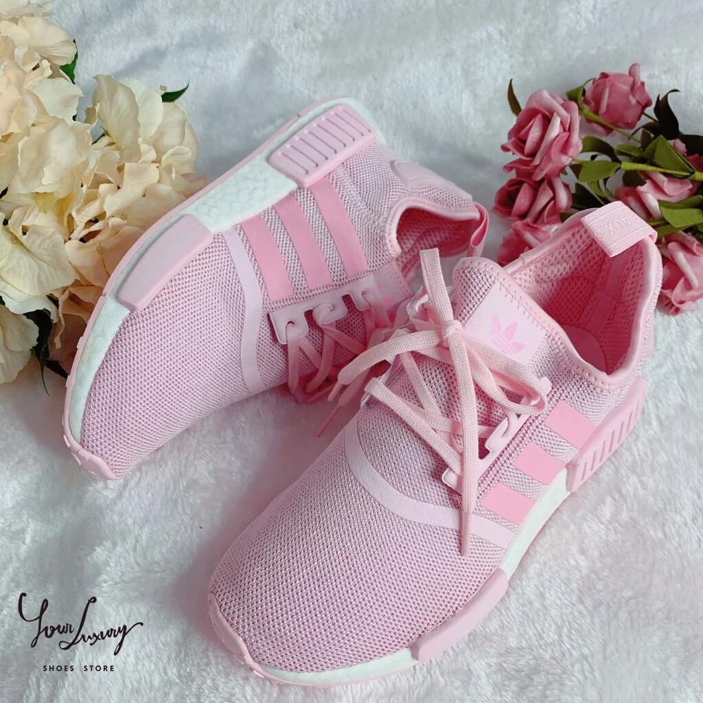 Giày Nữ Thể Thao Adidas NMD R1 J Clear Pink 